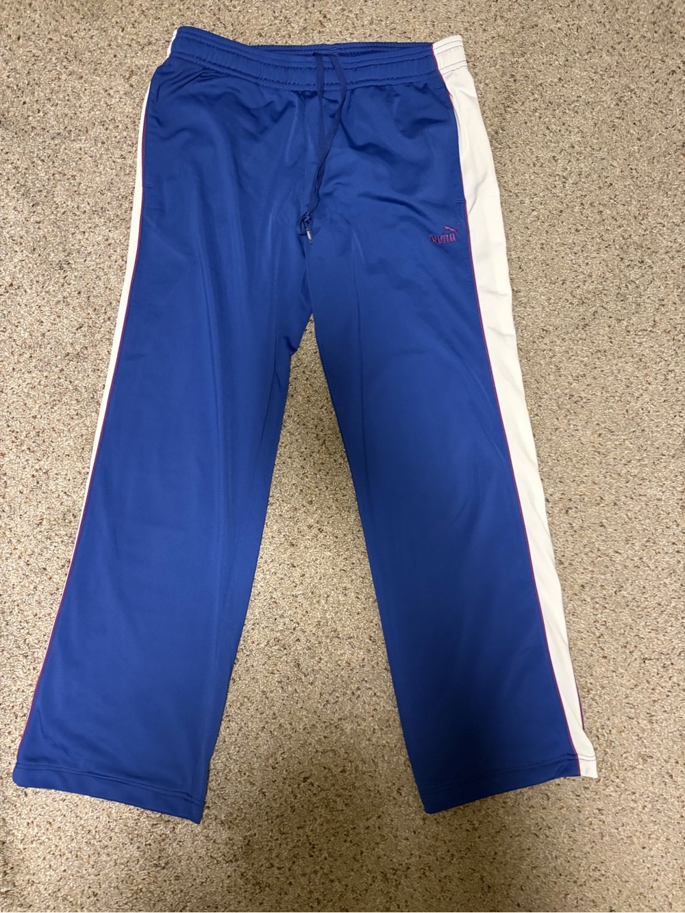 Blue Puma Track Pants